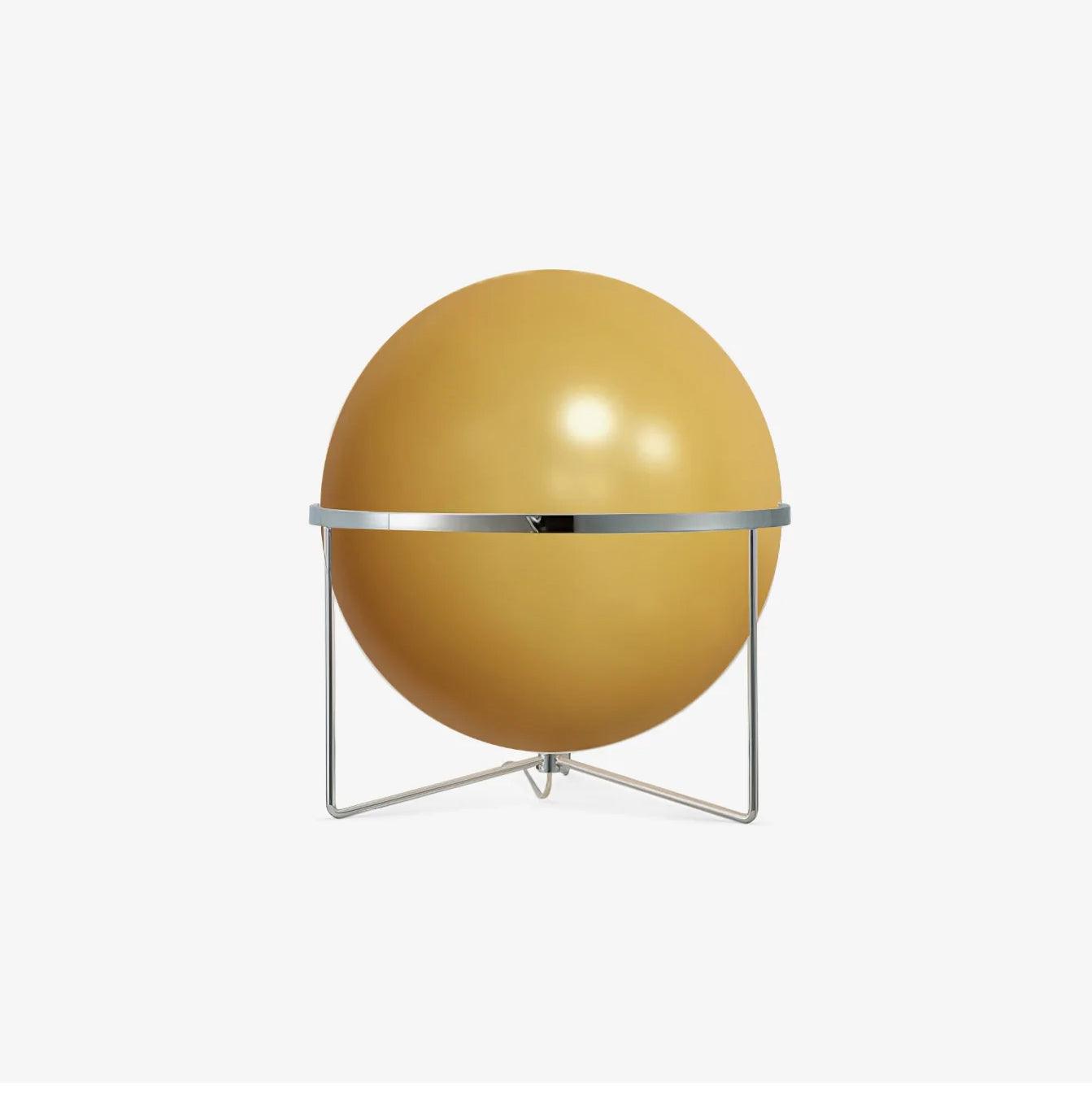 Yolk Table Lamp | Mid Century Modern Design | Silver Finish