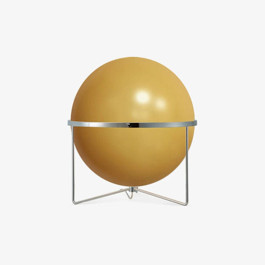 Yolk Table Lamp | Mid Century Modern Design | Silver Finish