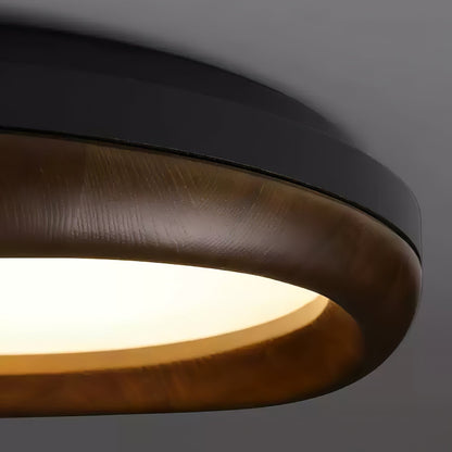 Wood Ceiling Light | Integrated LED | Multiple Sizes Available