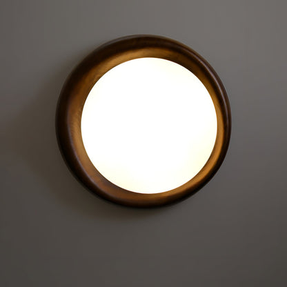 Wood Ceiling Light | Integrated LED | Multiple Sizes Available