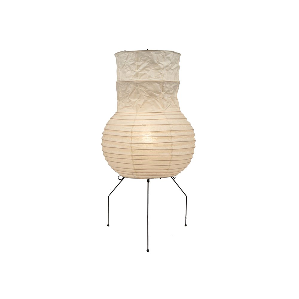 Rice Paper Lantern Table Lamp | White Shade | 48cm Diameter
