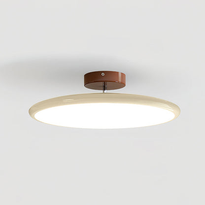 Zayn Ceiling Lamp | Metal & Acrylic | White, Green, Brown, Beige