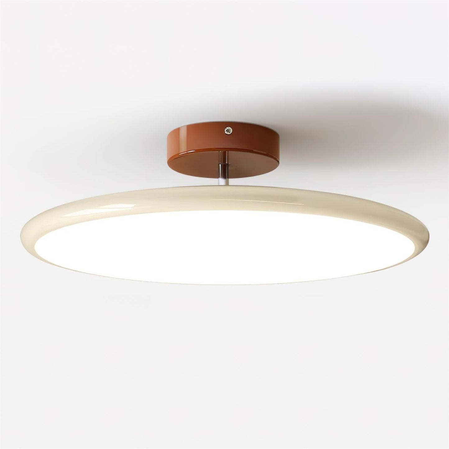 Zayn Ceiling Lamp | Metal & Acrylic | White, Green, Brown, Beige