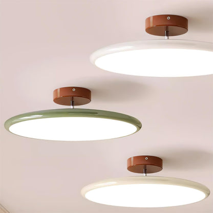 Zayn Ceiling Lamp | Metal & Acrylic | White, Green, Brown, Beige