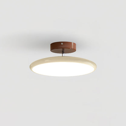 Zayn Ceiling Lamp | Metal & Acrylic | White, Green, Brown, Beige