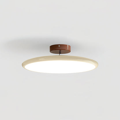 Zayn Ceiling Lamp | Metal & Acrylic | White, Green, Brown, Beige
