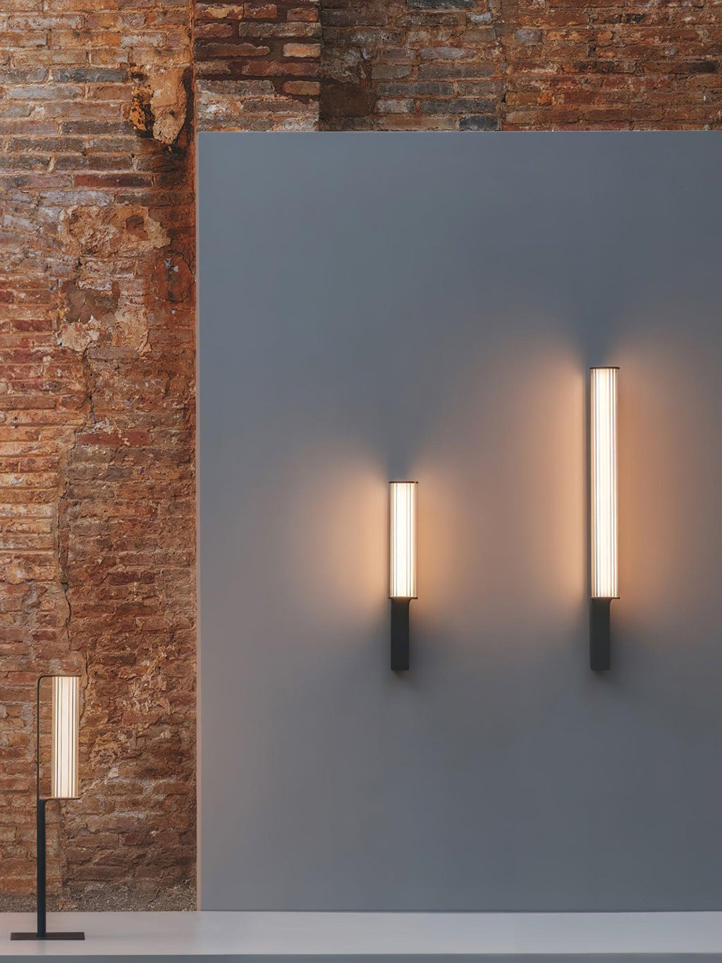 Outdoor LED Wall Sconce | Stainless Steel & Acrylic | Set of 2