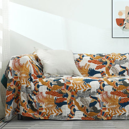 Reversible Cotton Blanket | Soft & Breathable | 1 Piece