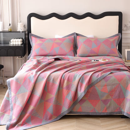 Organic Cotton Quilt | Reversible & Eco-Friendly | Full, Queen, King Sizes