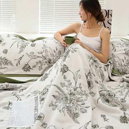 Reversible Cotton Quilt | Organic Cotton | Full/Queen/King Sizes
