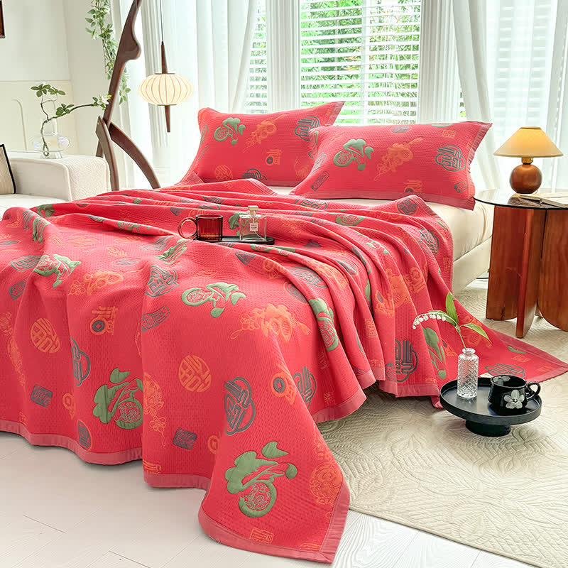 Cotton Gauze Quilt Set | Organic Cotton | Full/Queen/King Options