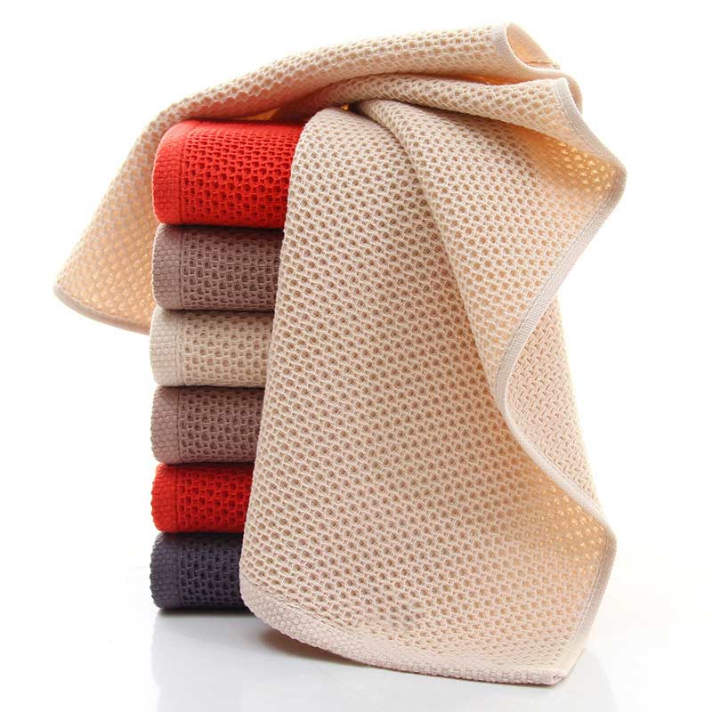 Cotton Towel Set | Honeycomb Weave | 3-Pack