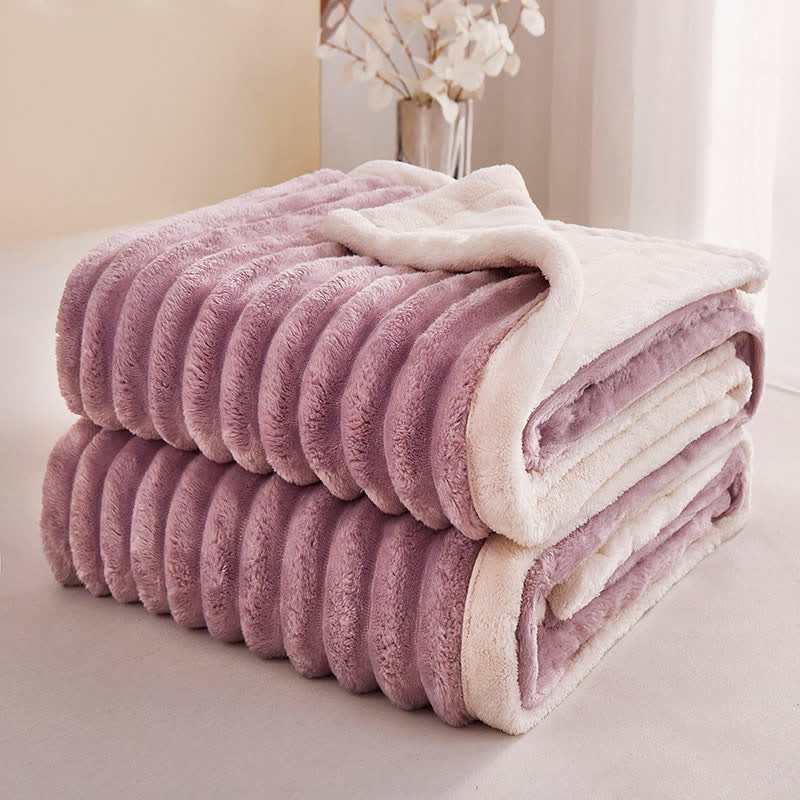 Soft Lightweight Throw Blanket | Double Velvet Polyester | Available in Multiple Colors