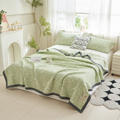 Modern Cotton Gauze Quilt Set | Hypoallergenic & Eco-Friendly | Full/Queen Size Options