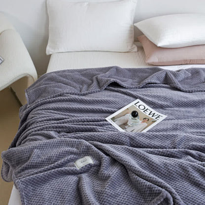 Lightweight Throw Blanket | Soft Polyester | Full Size 71"x79"