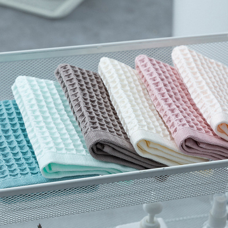 Cotton Waffle Weave Towels | Eco-Friendly & Super Absorbent | Set of 3