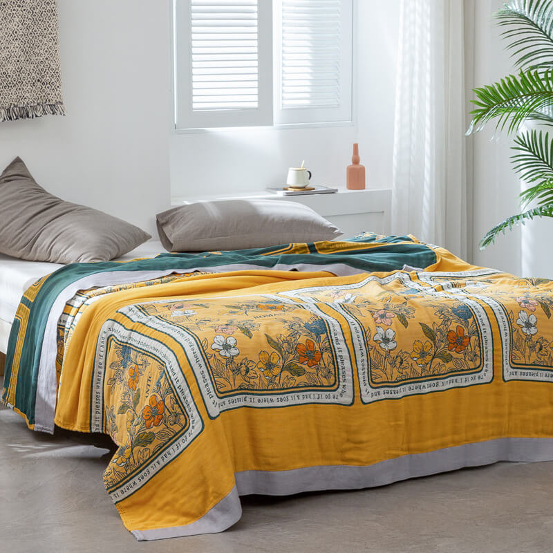 Cotton Quilt | Reversible & Lightweight | Full, Queen, King Sizes