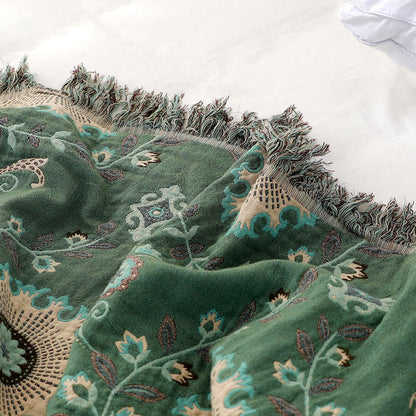 Cotton Gauze Quilt | Reversible Design | Eco-Friendly Organic Cotton | Available in Full, Queen, King Sizes