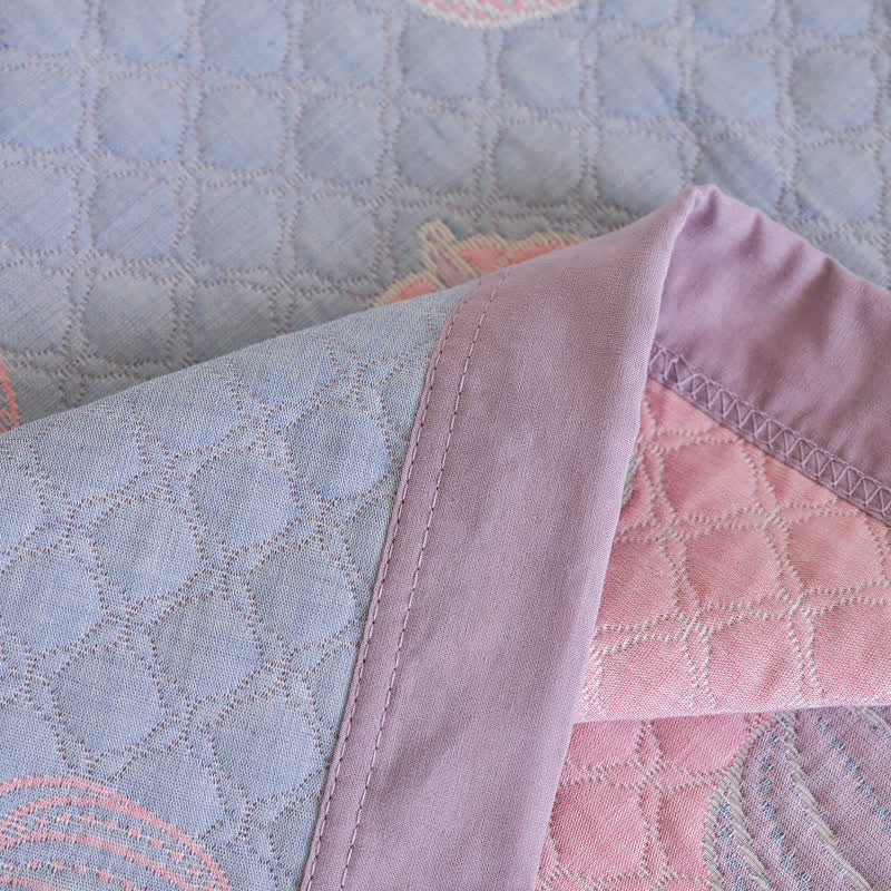 Cotton Gauze Summer Quilt | 100% Organic Cotton | Available in Full, Queen, King Sizes