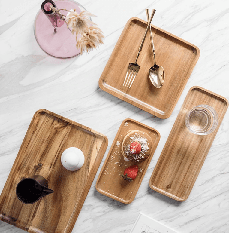Acacia Wood Serving Tray | Acacia Wood | Serving Tray