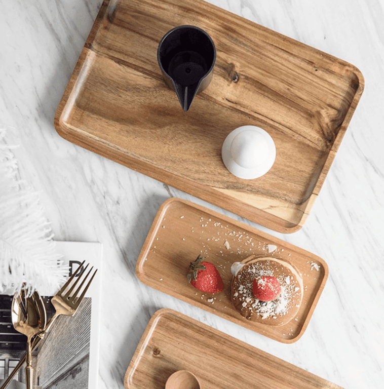 Acacia Wood Serving Tray | Acacia Wood | Serving Tray
