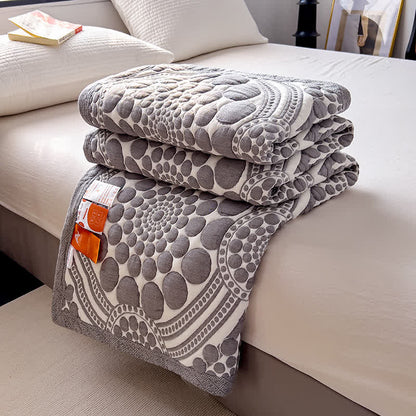 Pure Cotton Reversible Quilt | 100% Organic Cotton | Full/Queen Size