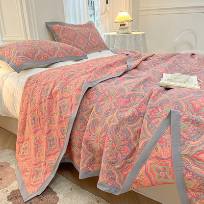 Pure Cotton Summer Quilt | Lightweight & Breathable | Available in Full, Queen, King Sizes