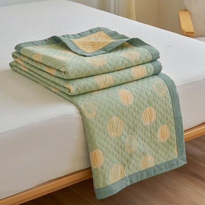 Cotton Gauze Summer Quilt | 100% Organic Cotton | Available in Full, Queen, King Sizes