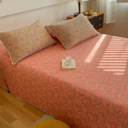 Vintage Floral Coverlet | 100% Organic Cotton | Twin/Full/Queen Options