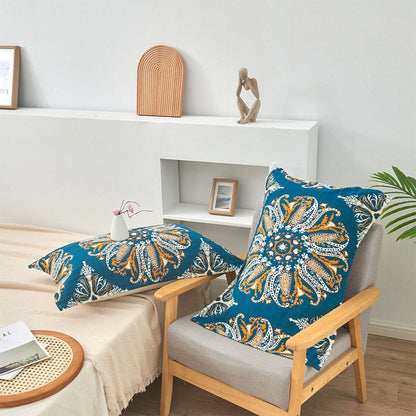 Bohemian Cotton Pillow Towel | 100% Pure Cotton | Set of 2
