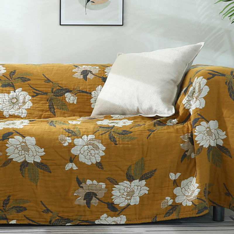Cotton Reversible Blanket | Soft & Durable | 59"x79"