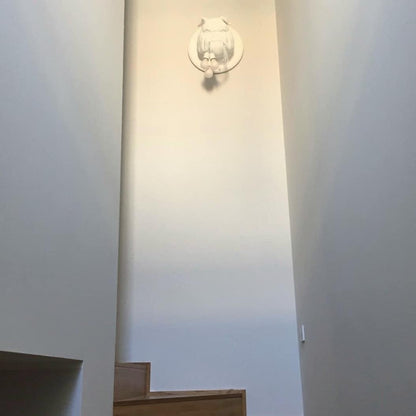 Amsterdam Wall Sconce | Resin & Metal | Matte Grey/White/Black
