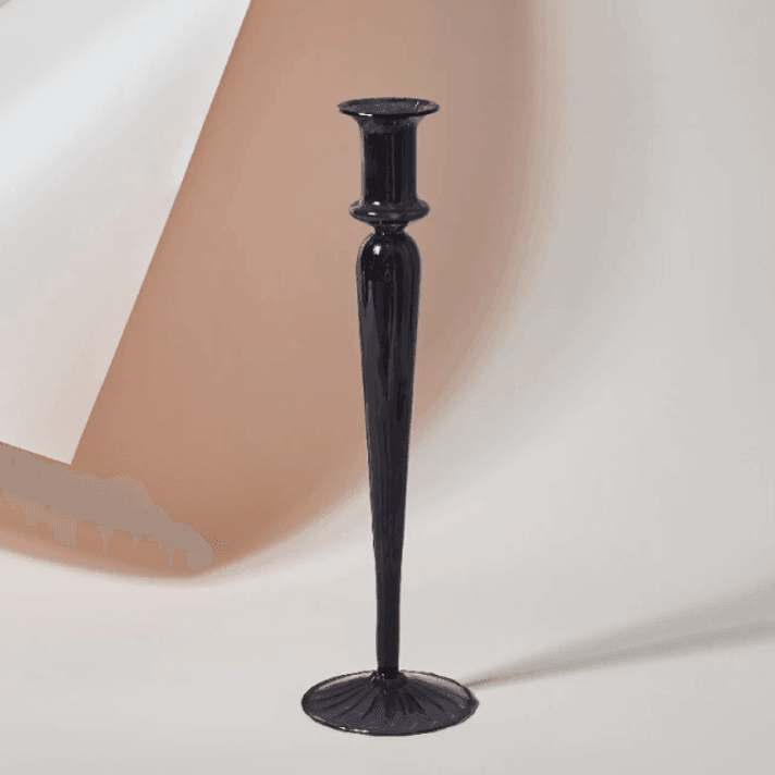 Glass Candle Holders | Borosilicate Glass | Various Colors