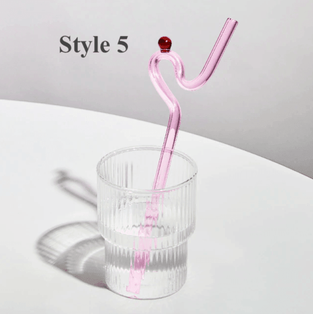 Glass Straws | Borosilicate Glass | Reusable
