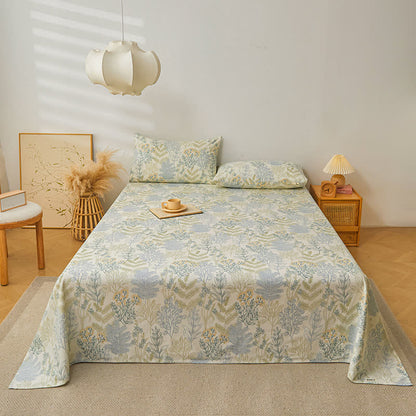 Floral Coverlet Set | Pure Cotton | 3-Piece Set