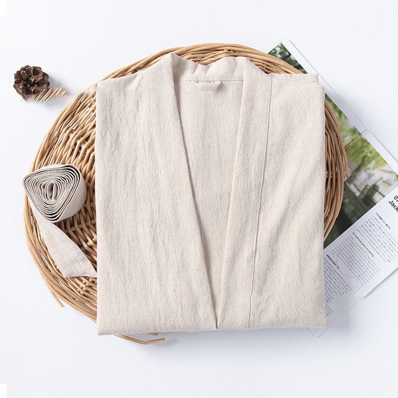 Cotton Bathrobe | Soft & Lightweight | With Pockets