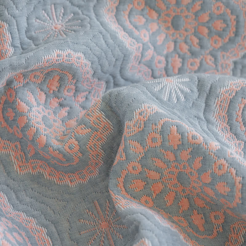 Double Layer Cotton Quilt | Breathable Organic Cotton | Available in Full, Queen, King Sizes