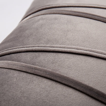 Stripe Pattern Decorative Pillowcase | Premium Soft Velvet | Available in Multiple Sizes