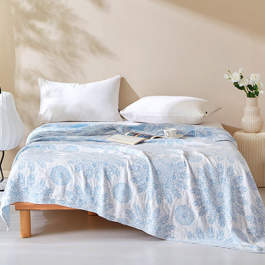 Floral Quilt | 100% Organic Cotton | Full & Queen Sizes