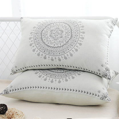 Mandala Cotton Pillowcases | Soft & Decorative | Set of 2
