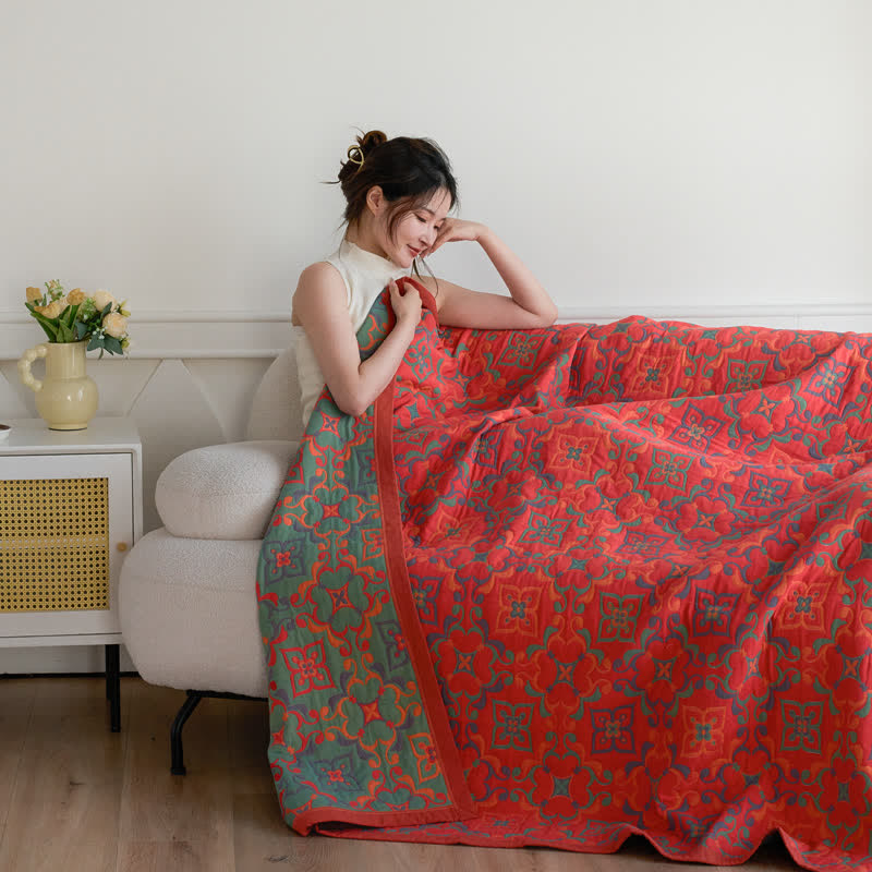 Cotton Gauze Quilt Set | 100% Organic Cotton | Full/Queen/King Options