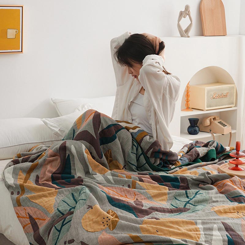 Reversible Cotton Quilt | Lightweight & Breathable | Full/King Size