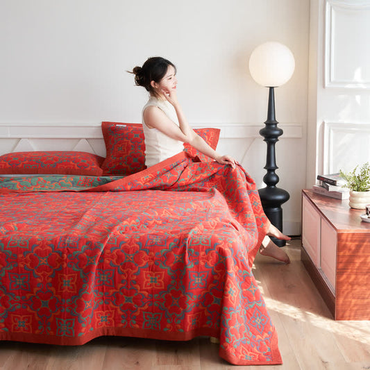 Cotton Gauze Quilt Set | 100% Organic Cotton | Full/Queen/King Options
