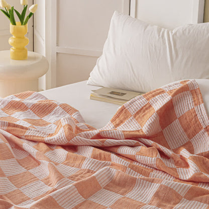 Checkerboard Quilt | 100% Organic Cotton | Full & Queen Sizes
