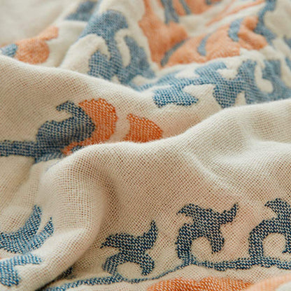 Cotton Quilt | Colorful Flower Print | Full/Queen Size