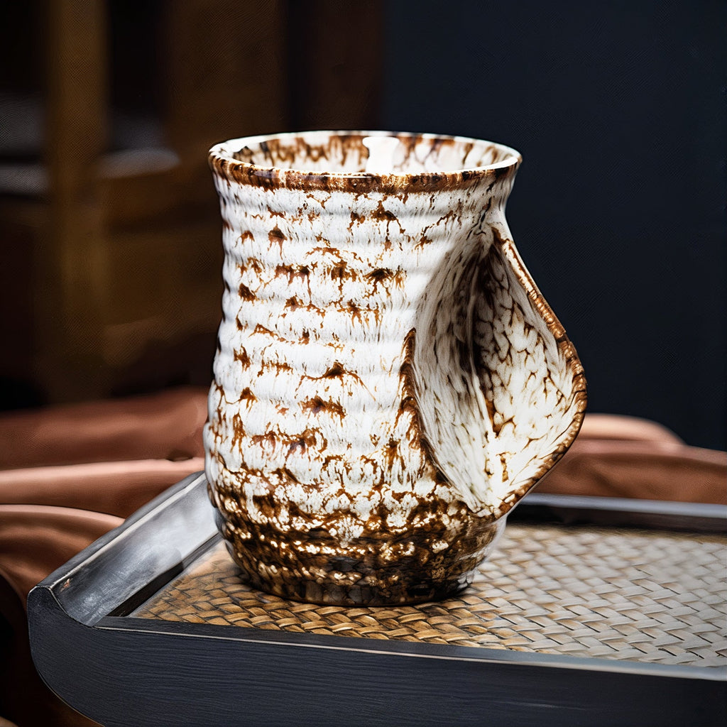 Ceramic Coffee Cups | Abstract Design | 6 Colors