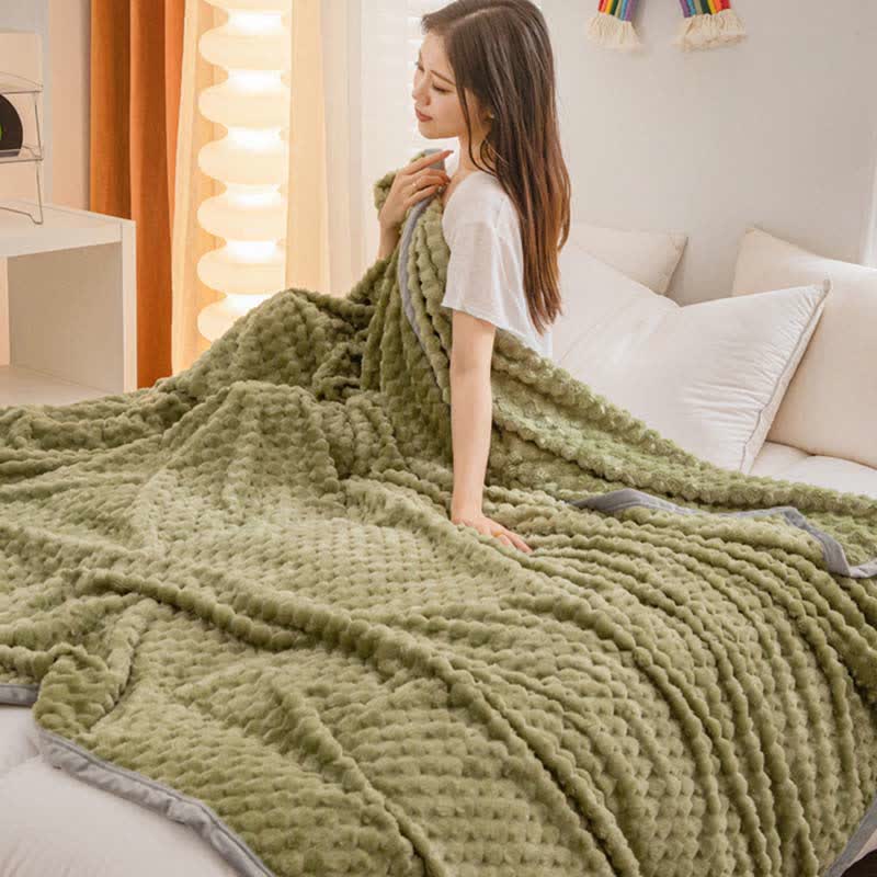 Reversible Velvet Blanket | Premium Polyester | Full & Queen Sizes