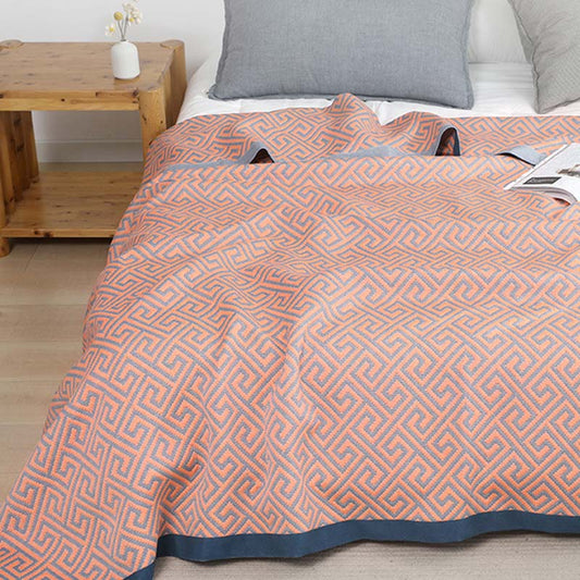 Reversible Summer Quilt | 100% Organic Cotton | King Size