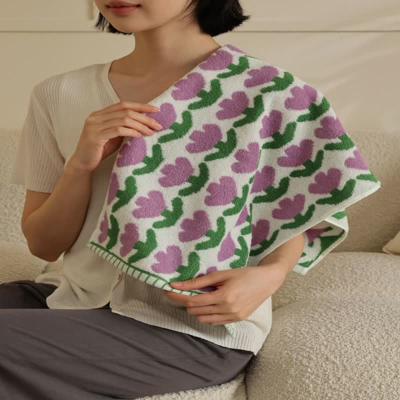 Tulip Bath Towel | Combed Cotton | 3 Sizes Available