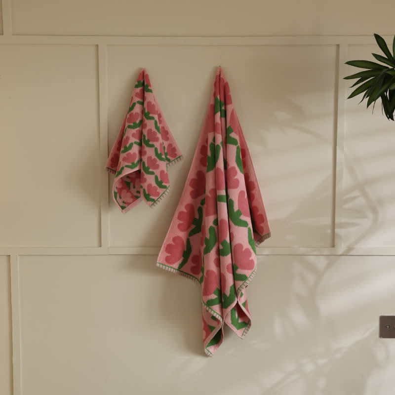 Tulip Bath Towel | Combed Cotton | 3 Sizes Available